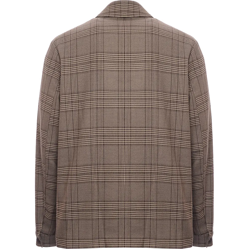 Bolongaro Trevor Mens Check Shacket in Multi