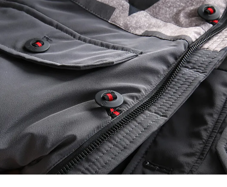 CAMOUFLAGE DESIGN BADGE JACKET IN CAMO WITH MA1 POCKET