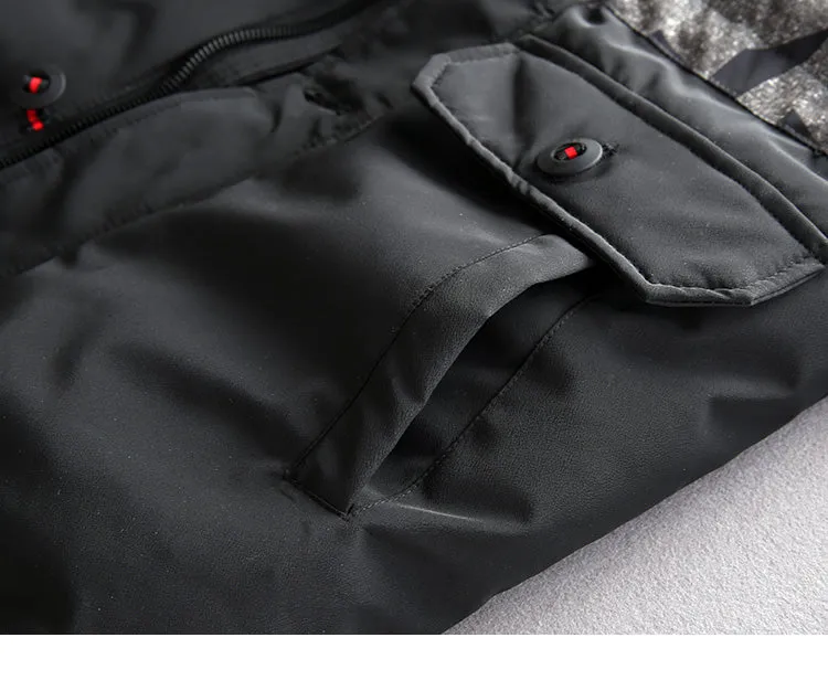 CAMOUFLAGE DESIGN BADGE JACKET IN CAMO WITH MA1 POCKET