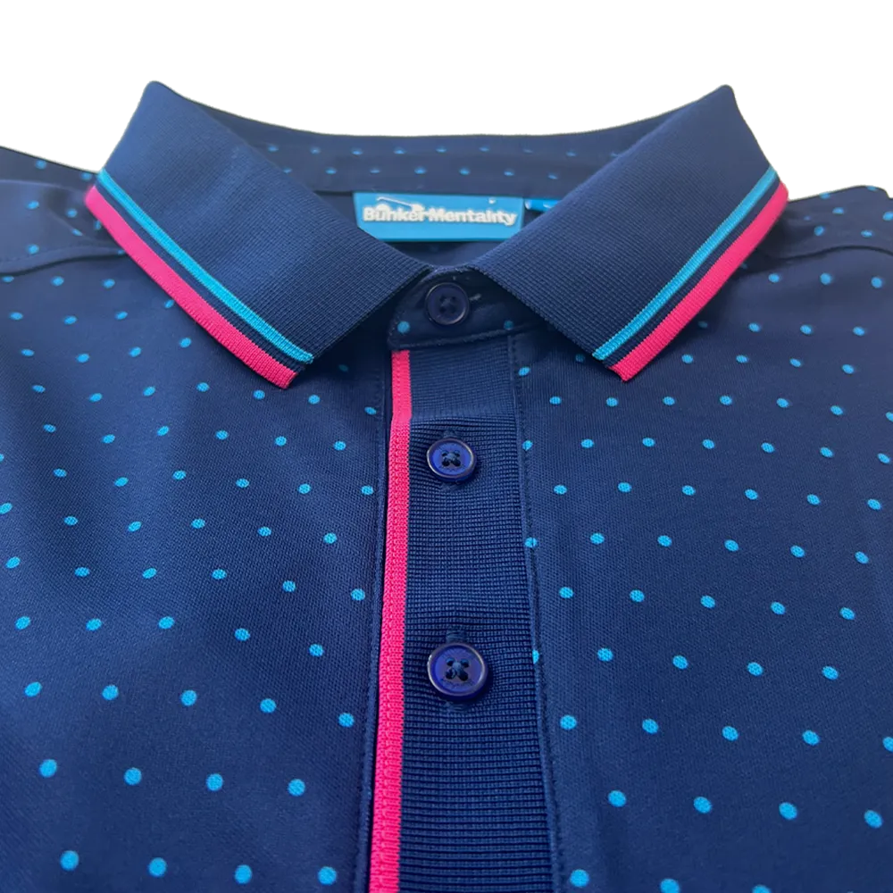 CMAX Polka Dot Polo