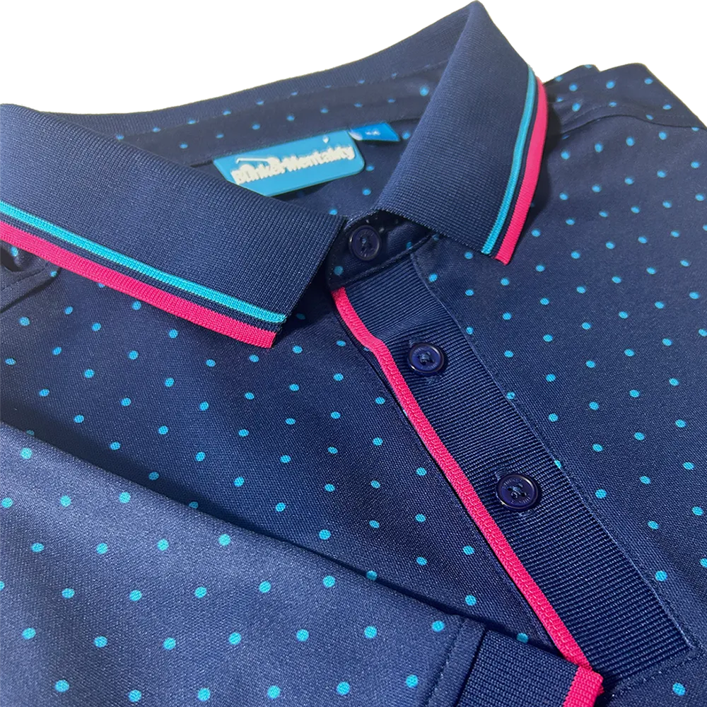 CMAX Polka Dot Polo