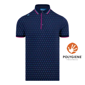 CMAX Polka Dot Polo