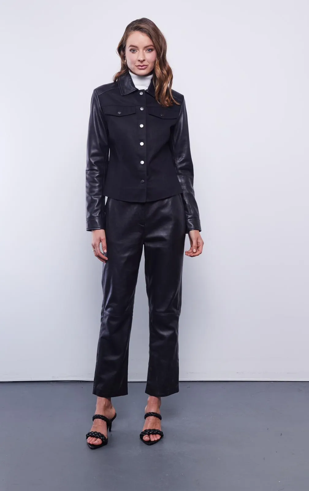 DEA Leather Shaket