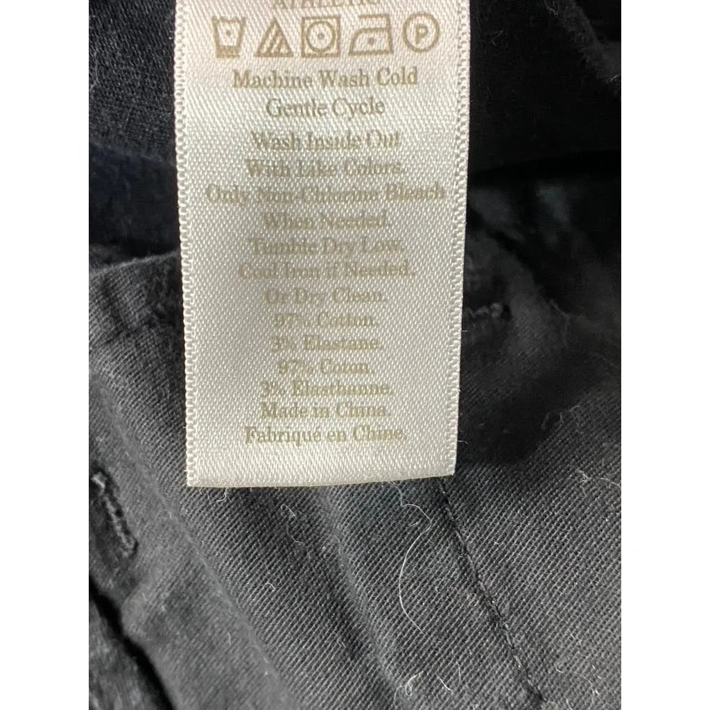 EVERLANE Men's Black Athletic-Fit Chino Pants SZ 32X32