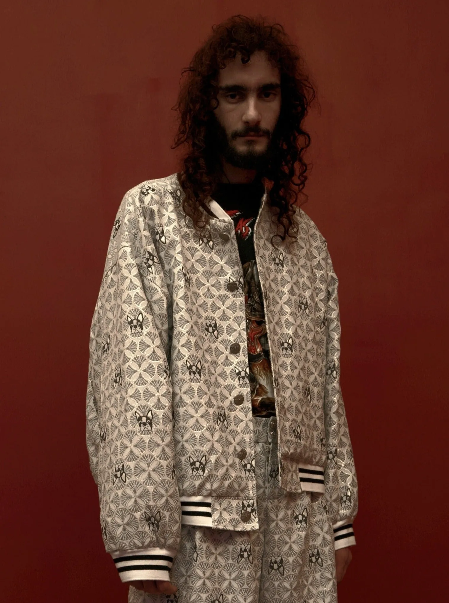 Golden Bomber Jacket