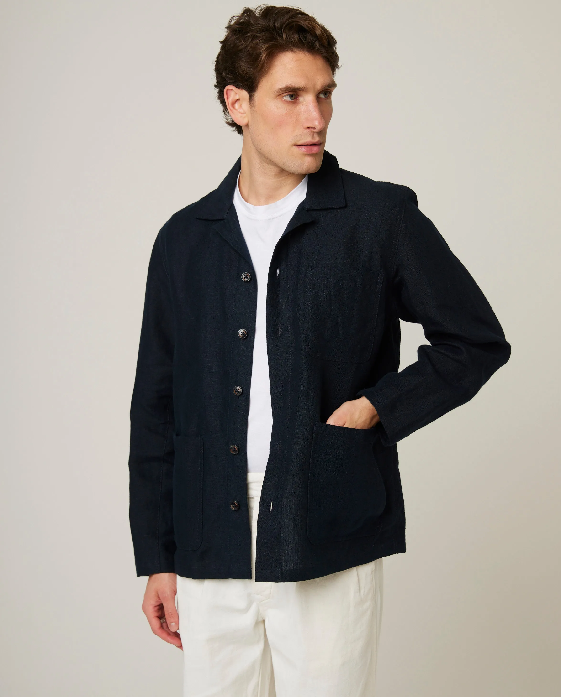 Grange Linen Shacket