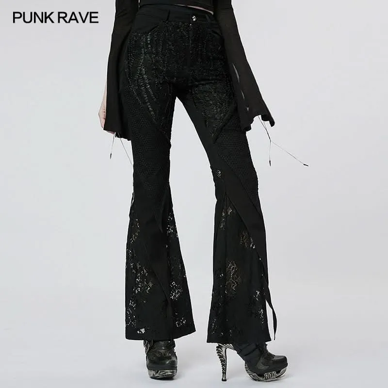 Grim Serenity - Flared Trousers