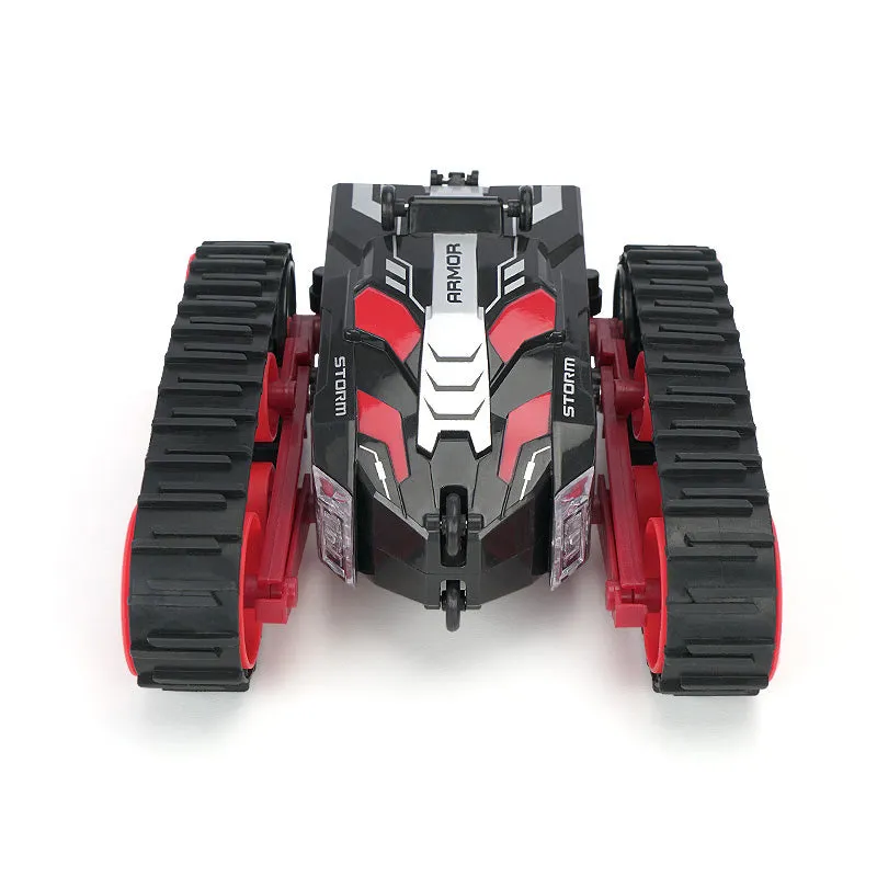 High Speed RC Tank 2.4G Remote Control Tank Flashing 3D Flip Stunt 360 Degree