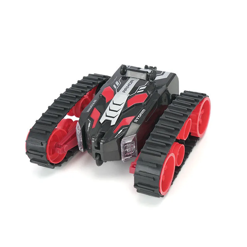 High Speed RC Tank 2.4G Remote Control Tank Flashing 3D Flip Stunt 360 Degree