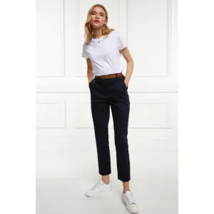 Holland Cooper Bexley Cigarette Trouser In Navy