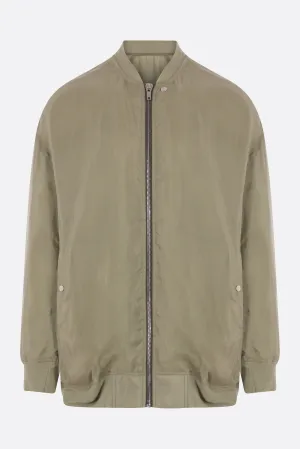Jumbo Flight oversize bomber jacket in cupro