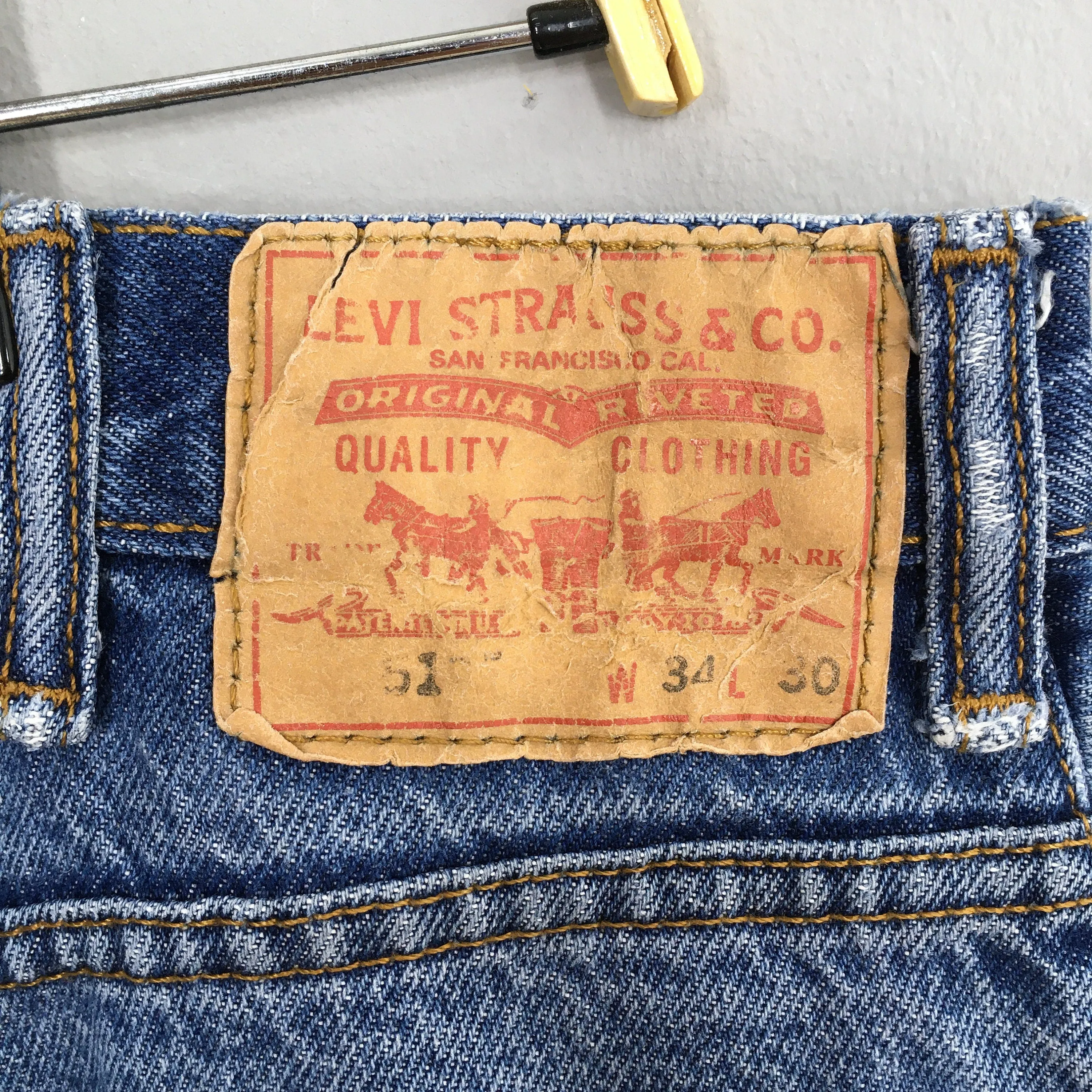 Levi's 517 Bootcut Jeans Faded Blue Size 33x31