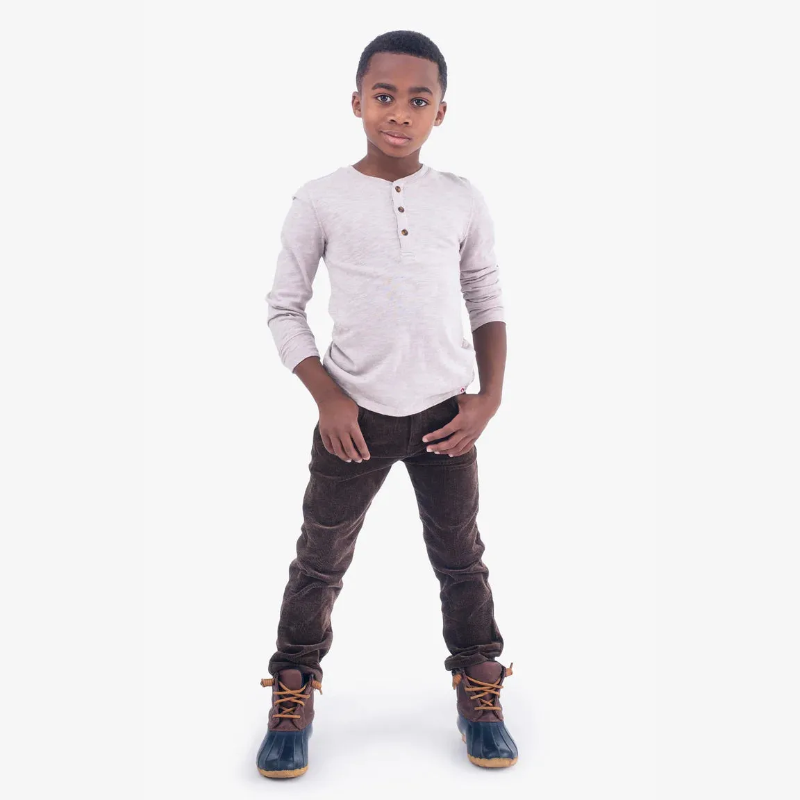 Long Sleeve Allday Henley Shirt