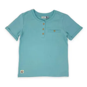 Mid Kids Boys SS Henley T-shirt