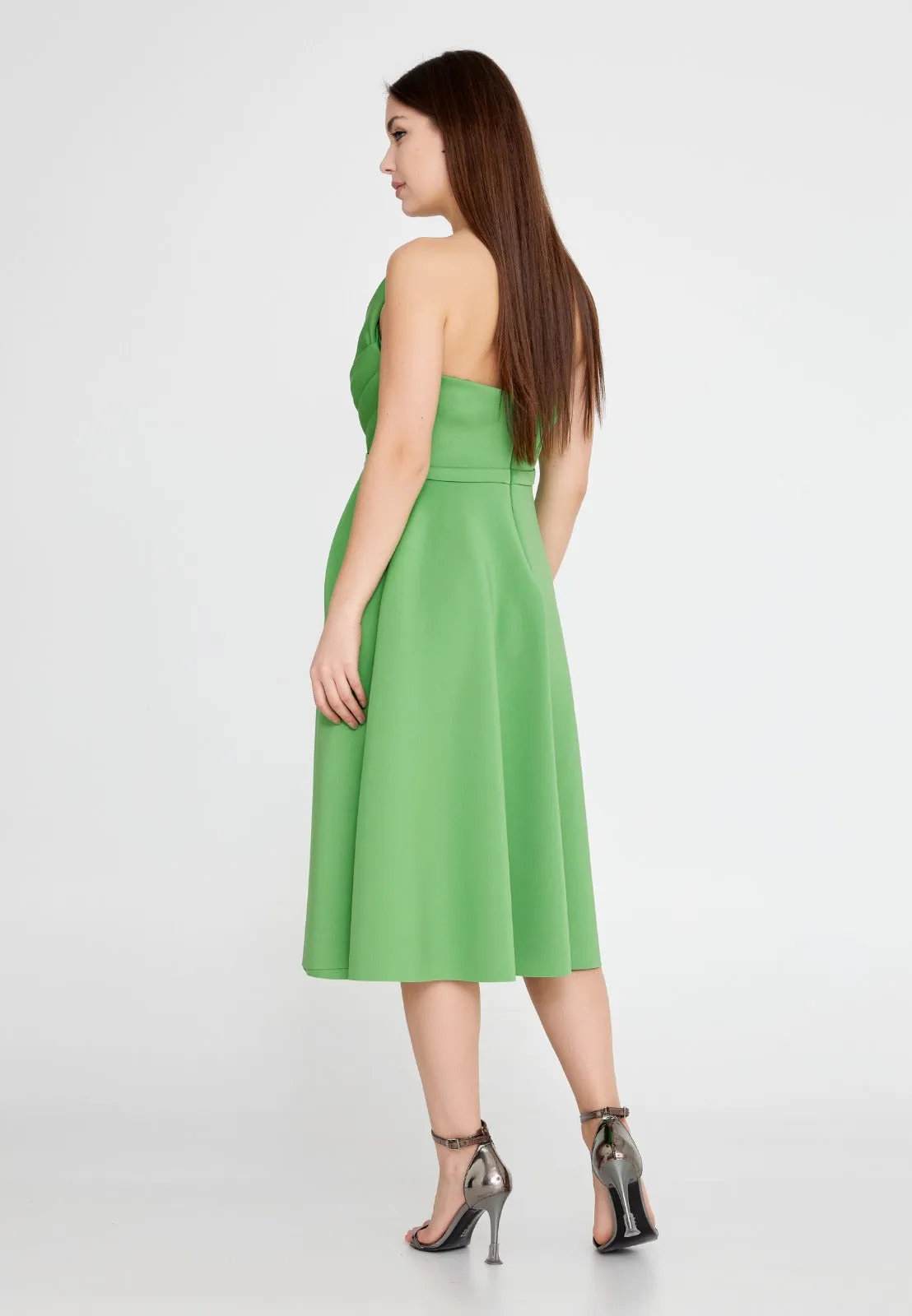 Midi Strapless Dress