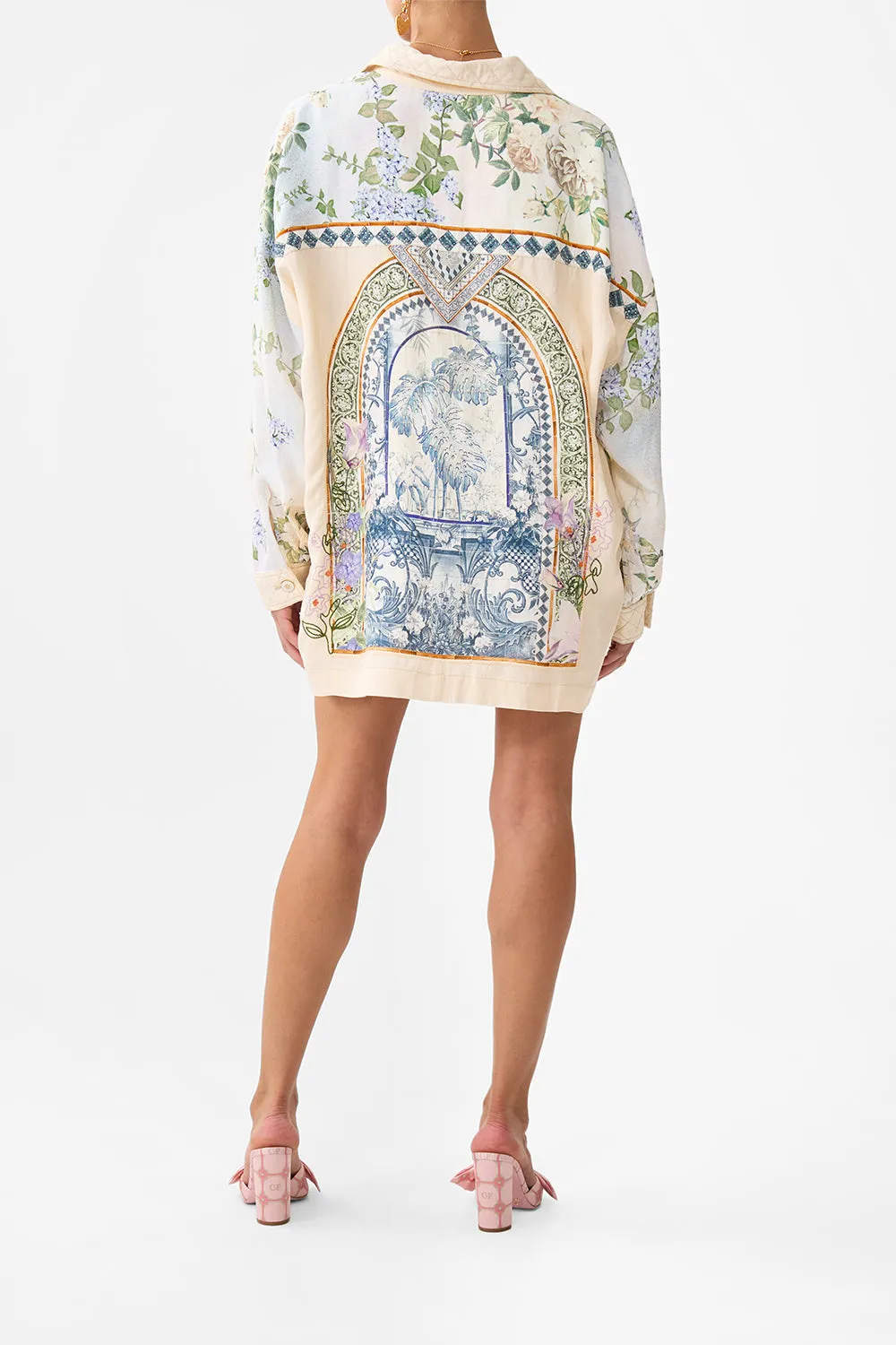 OVERSIZED SHACKET JARDIM PARTY