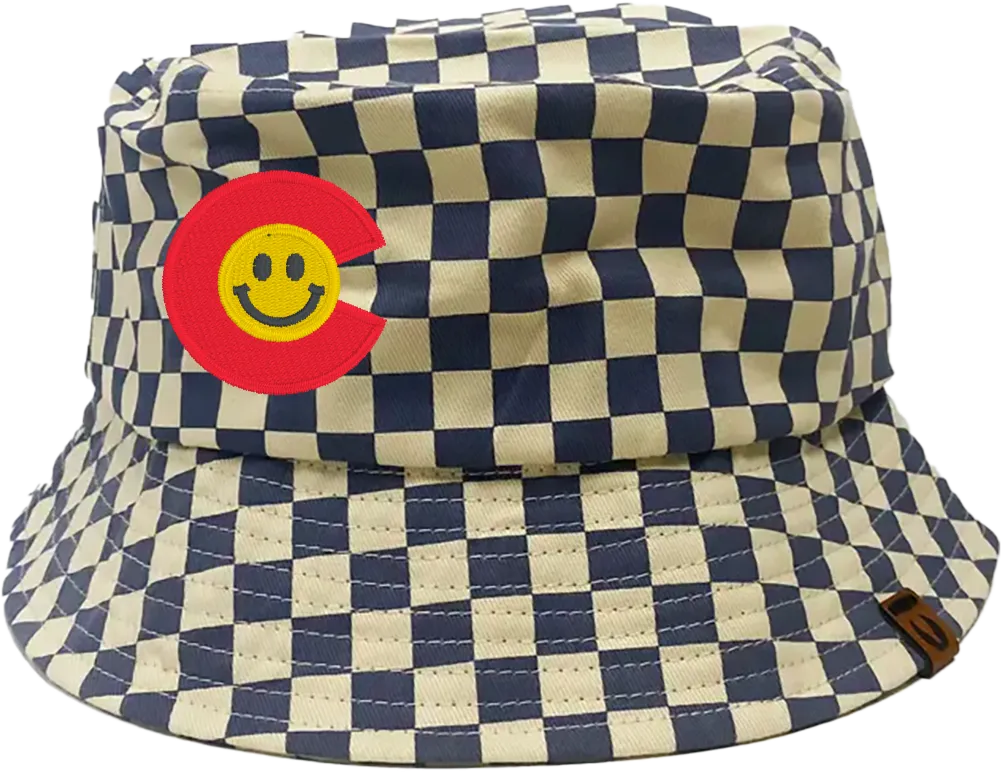 Smiley CO Kids Block Party Bucket Hat