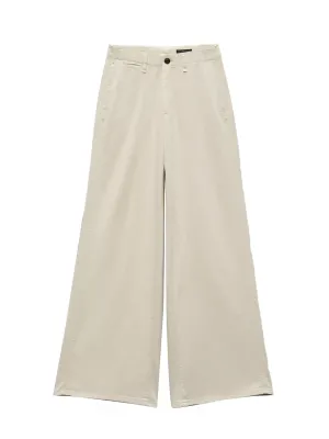 Sofie Wide Leg Chino (Turtledove)