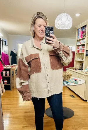 Teddy Bear Multi Shacket