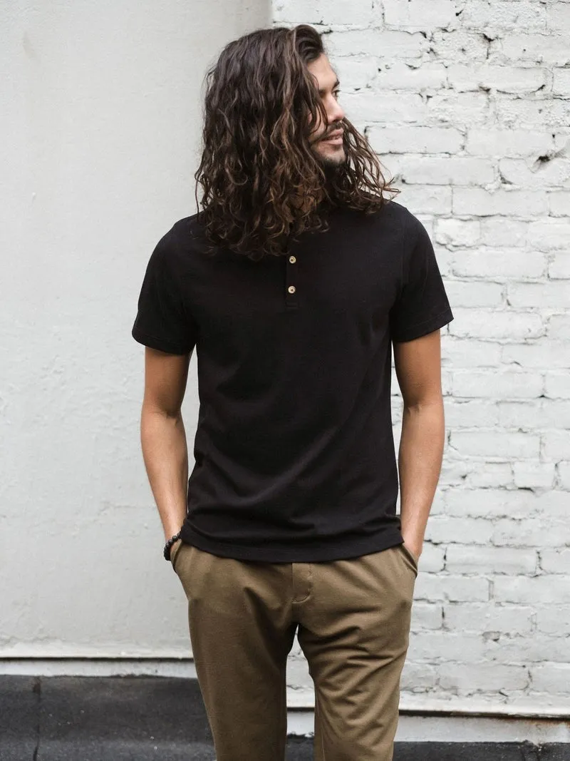 Top - Jackson Rowe Keats Henley Tee