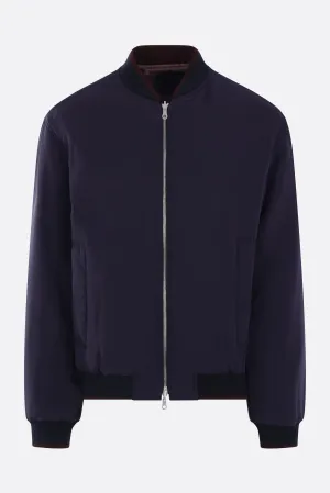 Volker reversible bomber jacket in twill