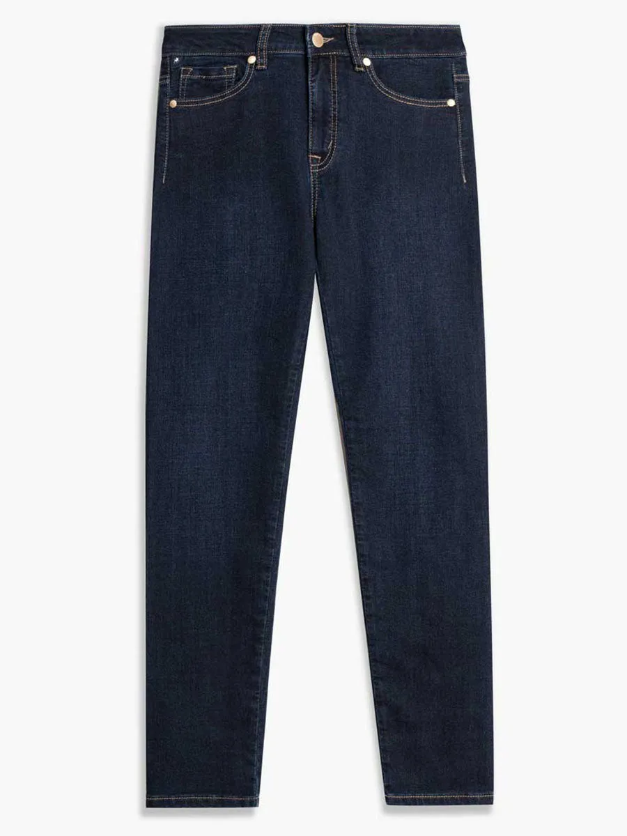 Women's Lois Georgia Jeans in 79 HB DARK STW