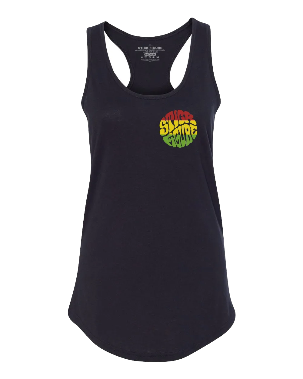 Women's Red Gold Green Tank [SMALL ONLY]